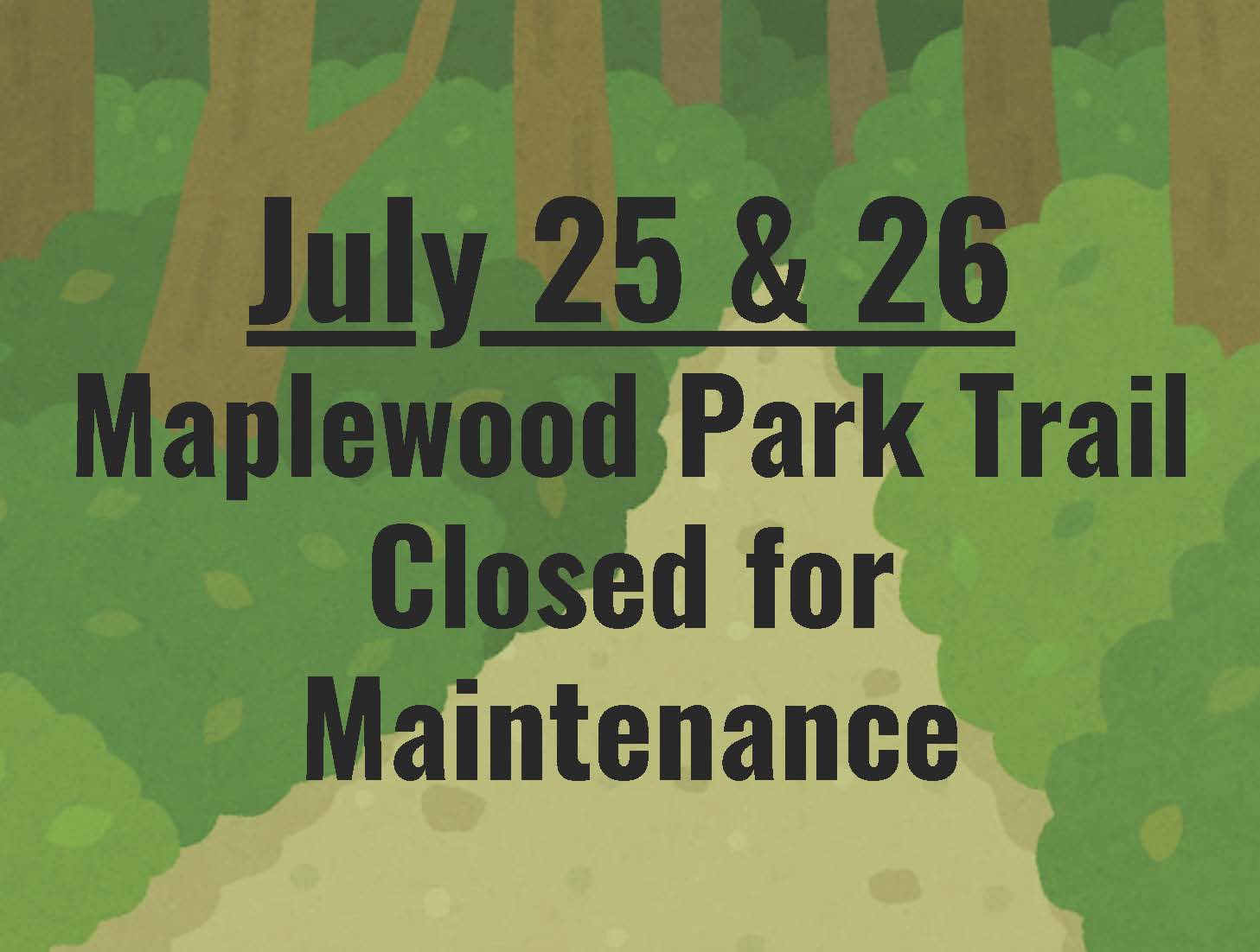 Park Trail Closed