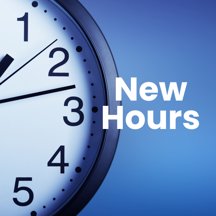 New Hours